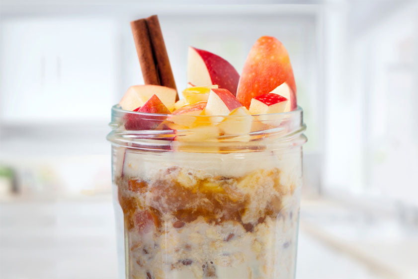 Cinnamon Apple Fridge Oats