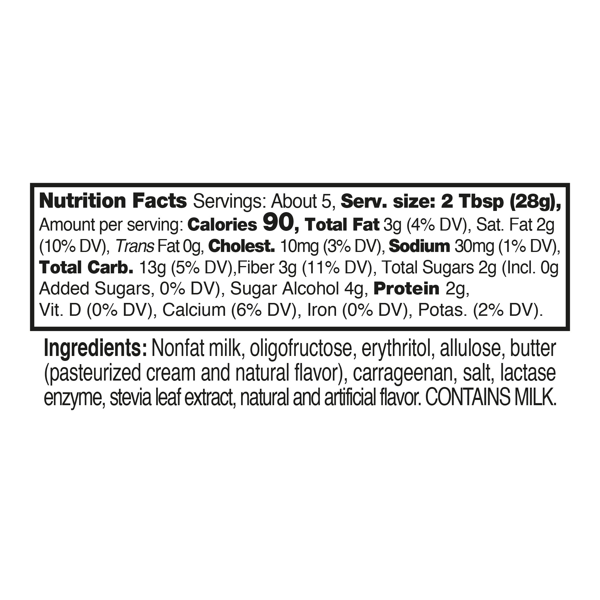 DairySky Dulce de Leche - No Added Sugar | Milk-Based Caramel Spread | 5.3 oz (150g) | 12 Pack