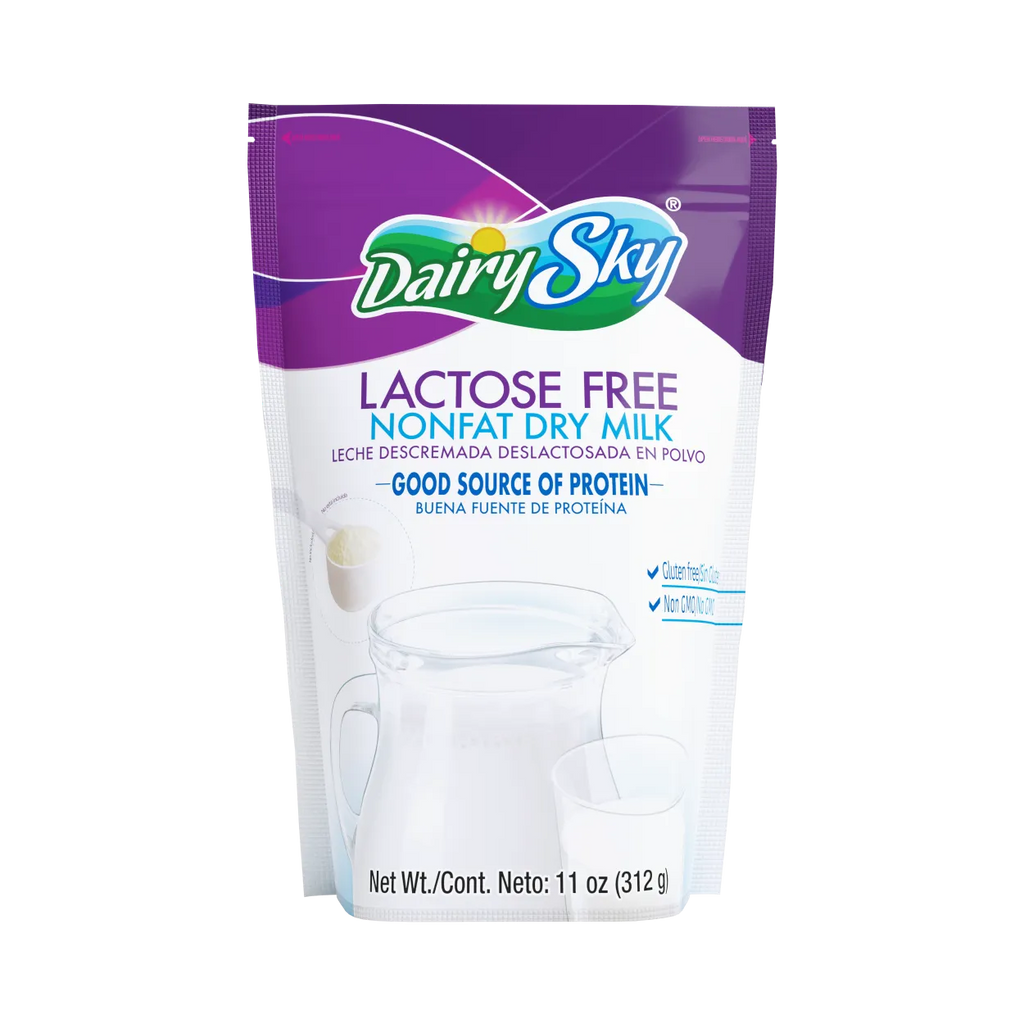 DairySky Lactose-Free Milk Powder (11 oz) - Nutrient-Rich, Gluten-Free Dairy Alternative