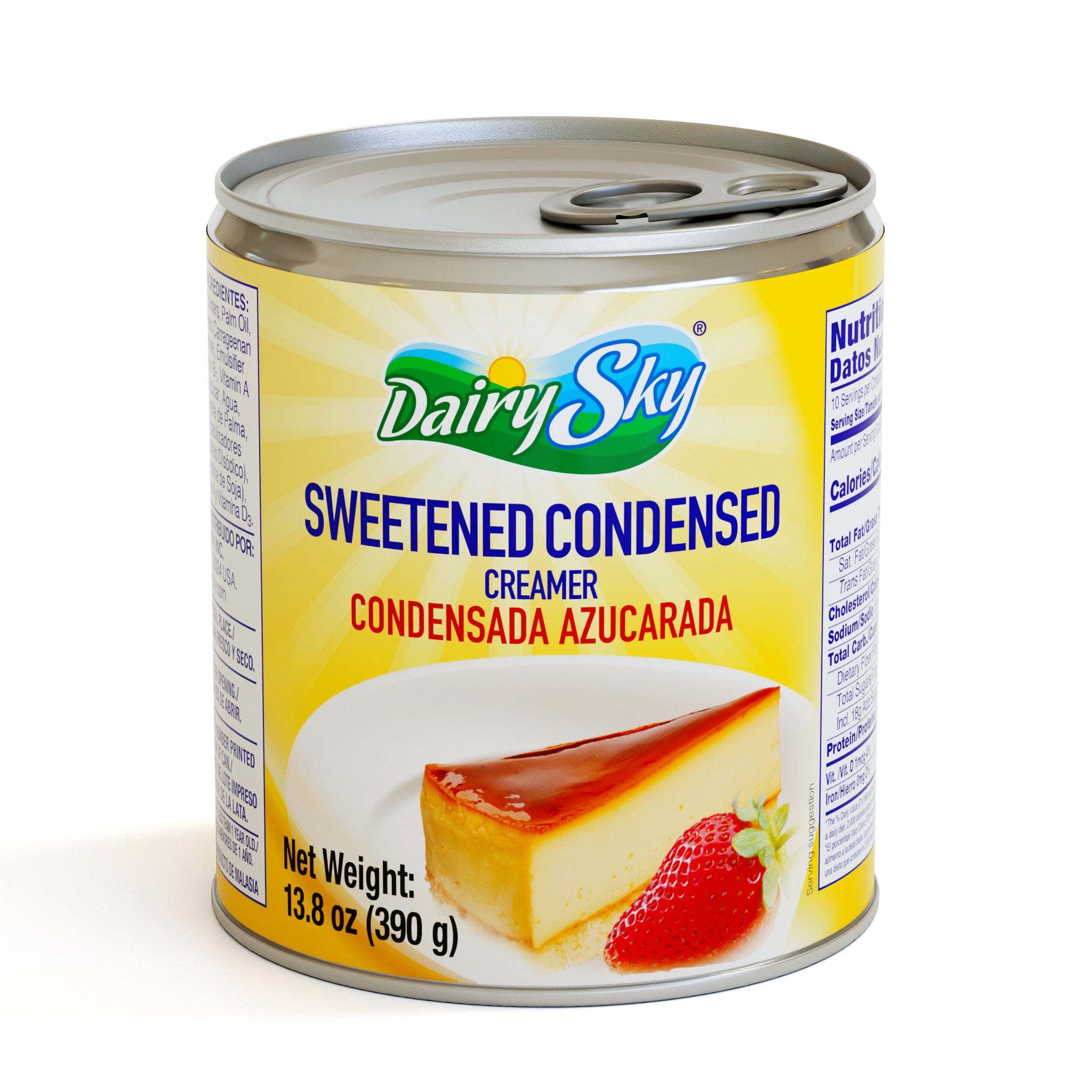 DairySky Sweetened Condensed Creamer | 13.8 oz (390g) | 24 Cans Case